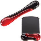 Kensington Duo Gel Mouse Pad Wrist Rest - Red — K62402AM