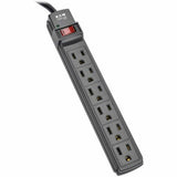 Eaton Tripp Lite Series Power It! 6-Outlet Power Strip, 6 ft. (1.83 m) Cord, Black Housing — PS66B