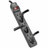Eaton Tripp Lite Series Power It! 6-Outlet Power Strip, 6 ft. (1.83 m) Cord, Black Housing — PS66B