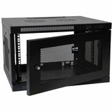 Eaton Tripp Lite Series SmartRack 6U Low-Profile Switch-Depth-Plus Wall-Mount Mini Rack Enclosure — SRW6UDP