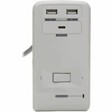 Eaton Tripp Lite Series 6-Outlet Surge Protector w/2 USB-A (4.8A Shared) & 1 USB-C (3A) - 8 ft. (2.43 m) Cord, 1080 Joules, Desk Clamp — TLP648USBC