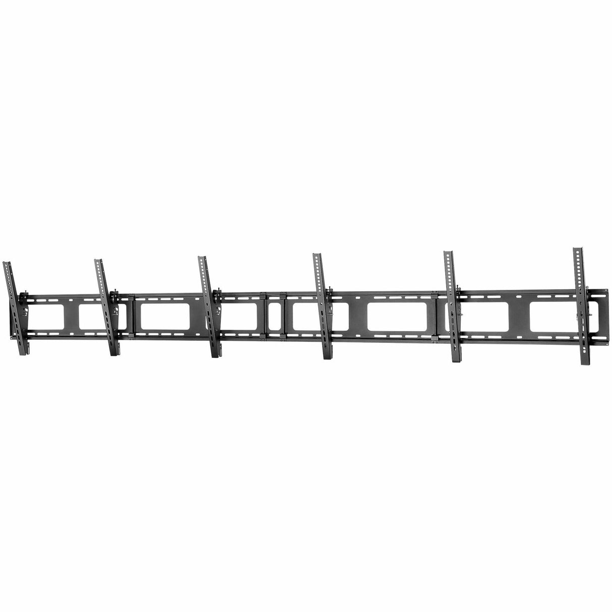 StarTech.com Triple-Display TV Wall Mount - Menu Board Mount - Landscape - For 40" to 50" VESA Mount Displays - 5 Tilt Settings - Digital Signage Mount - Triple Monitor Wall Bracket — FPWMNB