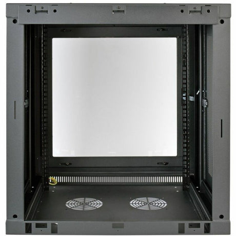 Eaton Tripp Lite Series SmartRack 12U Low-Profile Switch-Depth Wall-Mount Small Rack Enclosure, Clear Acrylic Window — SRW12UG