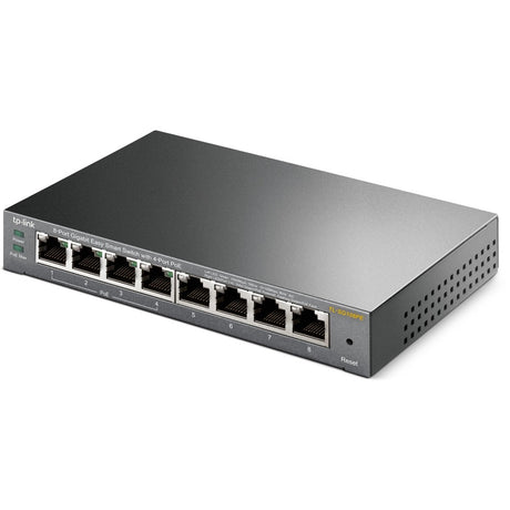 TP-Link TL-SG108PE - 8-Port Gigabit Easy Smart Switch with 4-Port PoE — TL-SG108PE