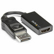 StarTech.com DisplayPort to HDMI Adapter, 4K 60Hz Active DP 1.4 to HDMI 2.0 Video Converter for Monitor/Display, Latching DP Connector — DP2HD4K60S