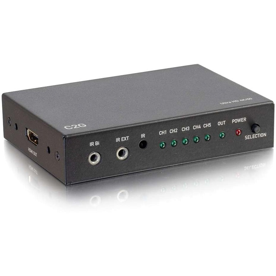 C2G 4K HDMI Selector Switch - UltraHD HDMI Switch - 5x1 — 41397