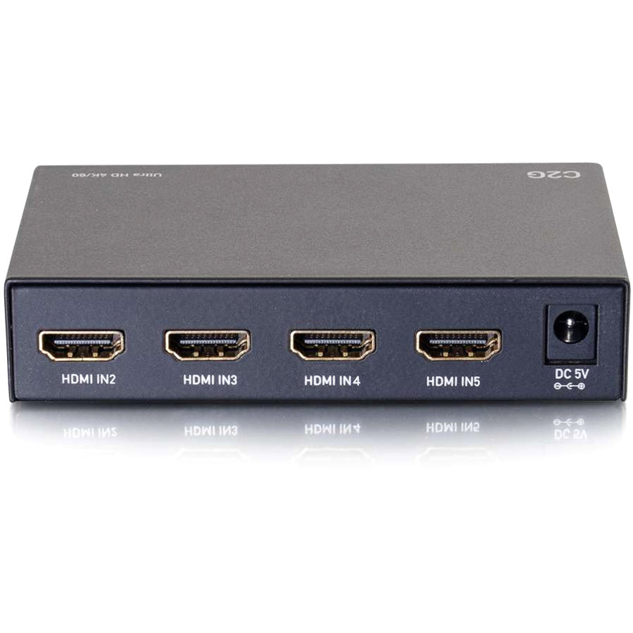 C2G 4K HDMI Selector Switch - UltraHD HDMI Switch - 5x1 — 41397