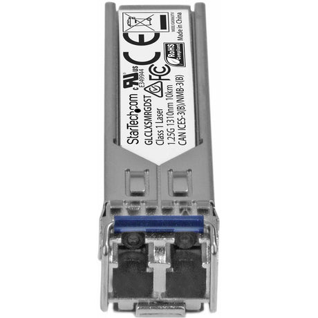 StarTech.com Cisco GLC-LX-SM-RGD Compatible SFP Module - 1000BASE-LX - 1GE Gigabit Ethernet 1GbE Single Mode Fiber SMF Optic Transceiver — GLCLXSMRGDST