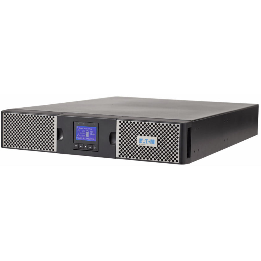 Eaton 9PX 1500VA 1350W 120V Online Double-Conversion UPS - 5-15P, 8x 5-15R Outlets, Cybersecure Network Card, Extended Run, 2U Rack/Tower — 9PX1500RTN