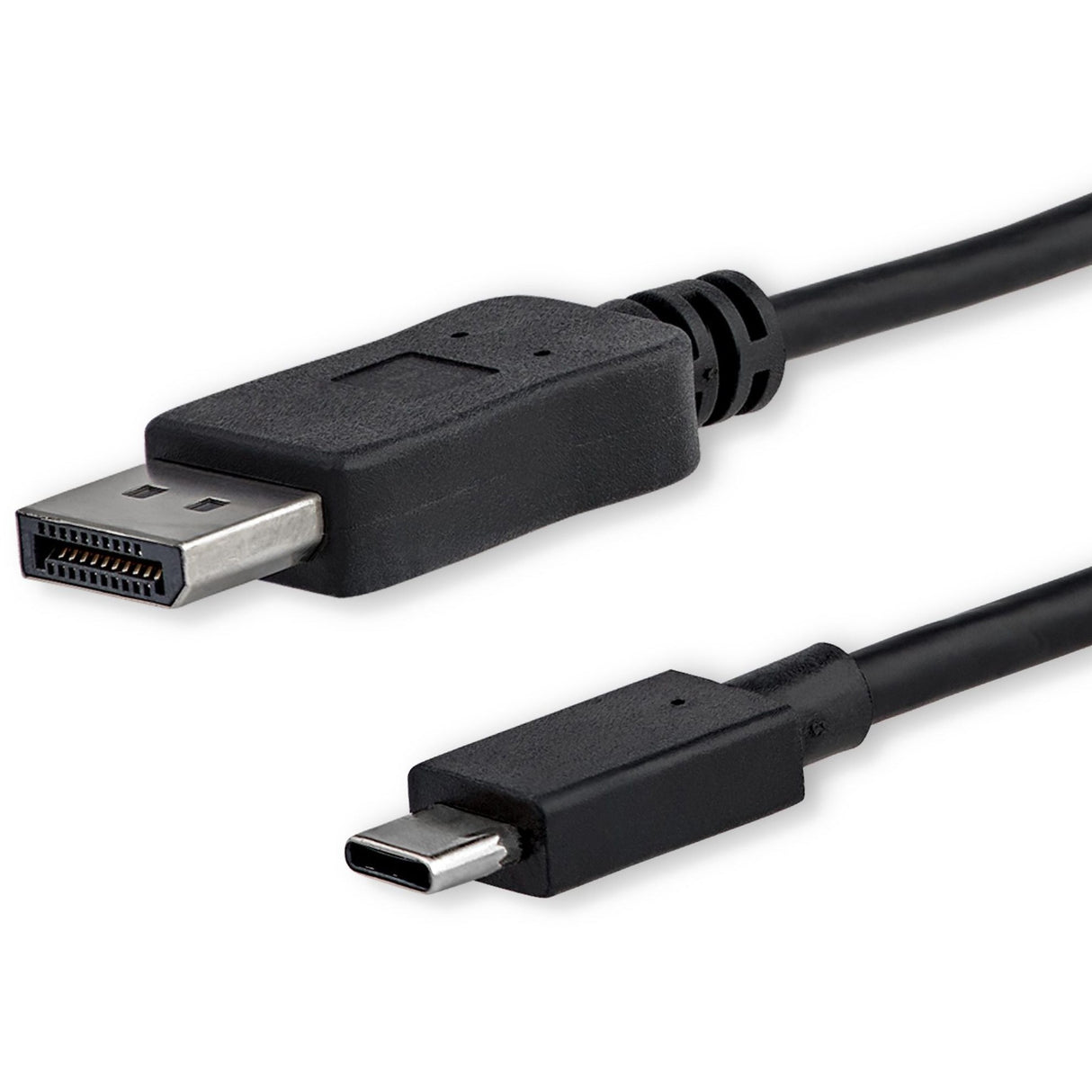 StarTech.com 6ft/1.8m USB C to DisplayPort 1.2 Cable 4K 60Hz - USB Type-C to DP Video Adapter Monitor Cable HBR2 - TB3 Compatible - Black — CDP2DPMM6B