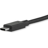 StarTech.com 6ft/1.8m USB C to DisplayPort 1.2 Cable 4K 60Hz - USB Type-C to DP Video Adapter Monitor Cable HBR2 - TB3 Compatible - Black — CDP2DPMM6B