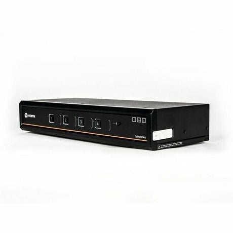 Vertiv Avocent Cybex SC900 Secure Desktop KVM Switch, Dual Head Monitor, 4 Port, Common Access Card, NIAP Version 4.0, TAA Compliant (SC945DPHC-400)