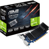 Asus NVIDIA GeForce GT 730 Graphic Card - 2 GB GDDR5 - Low-profile — GT730-SL-2GD5-BRK