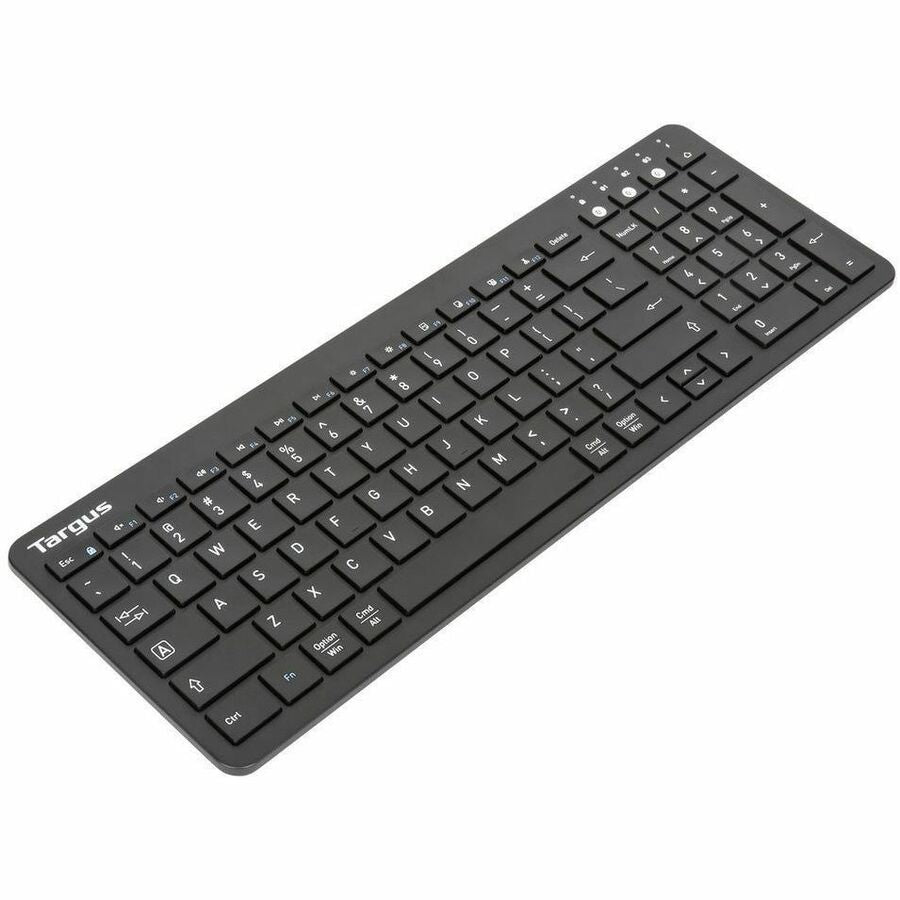 Targus Midsize Multi-Device Bluetooth Antimicrobial Keyboard, Black — AKB863US