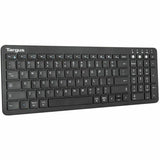 Targus Midsize Multi-Device Bluetooth Antimicrobial Keyboard, Black — AKB863US