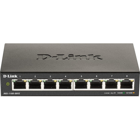 D-Link DGS-1100-08V2 Ethernet Switch — DGS-1100-08V2