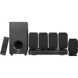 Supersonic SC-38HT 5.1 Home Theater System - 75 W RMS - DVD Player - Black — SC-38HT