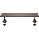 StarTech.com Monitor Riser Stand - Clamp-on Monitor Shelf for Desk - Extra Wide 25.6"/65 cm - For up to 34" Monitors - Black (MNRISERCLMP) — MNRISERCLMP