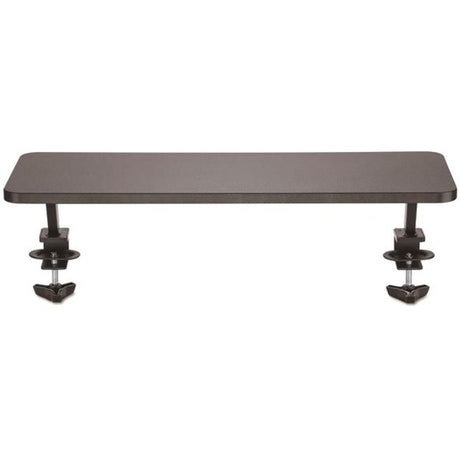StarTech.com Monitor Riser Stand - Clamp-on Monitor Shelf for Desk - Extra Wide 25.6"/65 cm - For up to 34" Monitors - Black (MNRISERCLMP) — MNRISERCLMP