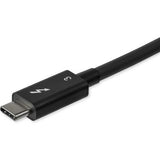 StarTech.com 2.6ft (80cm) Thunderbolt 3 Cable, 40Gbps, 100W PD, 4K/5K Video, Thunderbolt-Certified, Compatible w/ TB4/USB 3.2/DisplayPort — TBLT34MM80CM