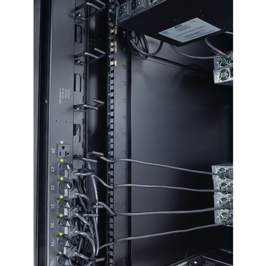 APC by Schneider Electric NetShelter AR8442 Vertical Cable Manager — AR8442WHT