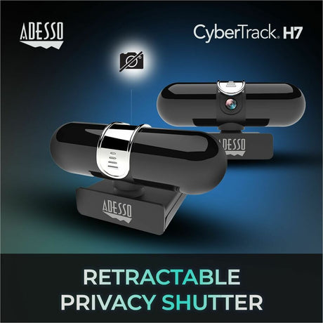 Adesso CyberTrack CyberTrack H7 Webcam - 4 Megapixel - 30 fps - USB 2.0 - TAA Compliant — CyberTrack H7