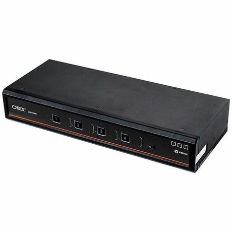 Vertiv Avocent Cybex SC900 Secure Desktop KVM Switch, Dual Head Monitor, 4 Port, Common Access Card, NIAP Version 4.0, TAA Compliant (SC940DPH-400) — SC940DPH-400