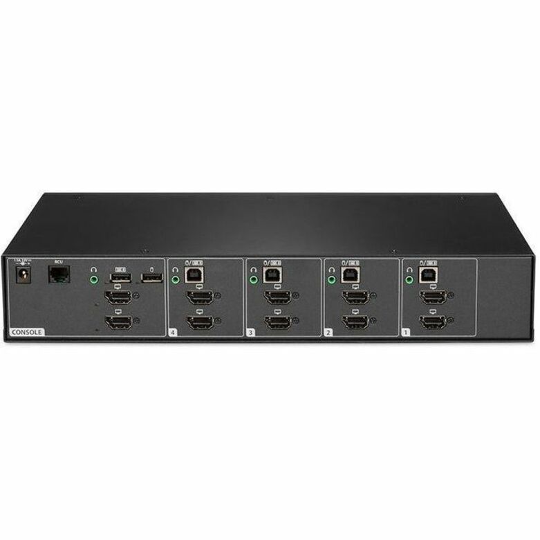 Vertiv Avocent Cybex SC900 Secure KVM Dual Head 4 Port Universal and DPP NIAP version 4.0 Certified, TAA Compliant (SC945DPH-400) — SC945DPH-400
