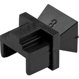 StarTech.com 100 RJ45 Dust Covers - Reusable RJ45 Blanking Plug/ Dust Cap - Snap In Ethernet/LAN Port Protector/ Blocker for Hubs/Switches — RJ45COVER