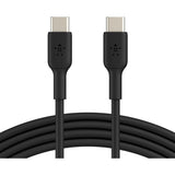 Belkin BoostCharge USB-C to USB-C Cable (1 meter / 3.3 foot, Black) — CAB003bt1MBK
