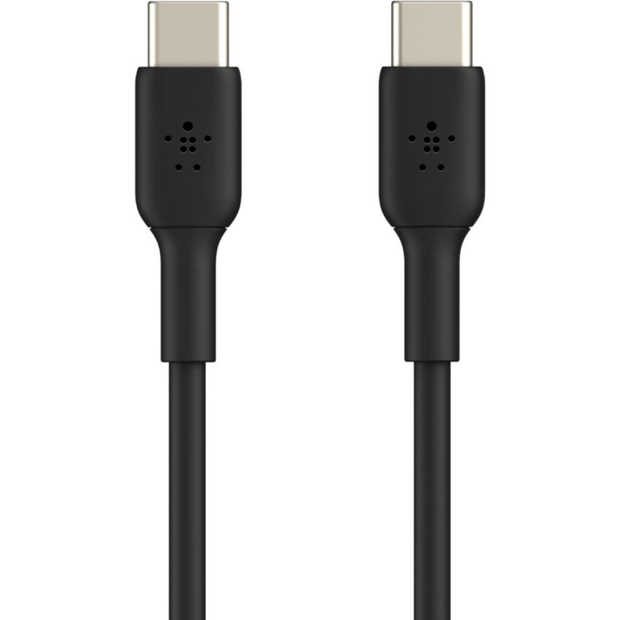 Belkin BoostCharge USB-C to USB-C Cable (1 meter / 3.3 foot, Black) — CAB003bt1MBK