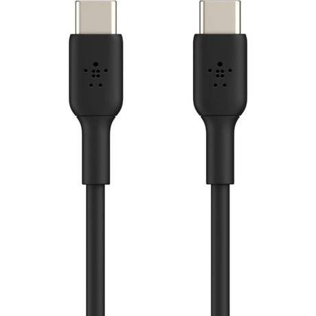 Belkin BoostCharge USB-C to USB-C Cable (1 meter / 3.3 foot, Black) — CAB003bt1MBK