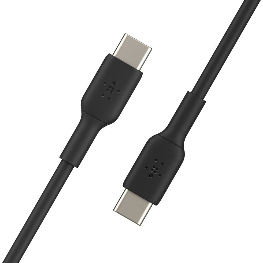 Belkin BoostCharge USB-C to USB-C Cable (1 meter / 3.3 foot, Black) — CAB003bt1MBK
