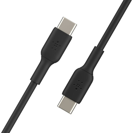 Belkin BoostCharge USB-C to USB-C Cable (1 meter / 3.3 foot, Black) — CAB003bt1MBK