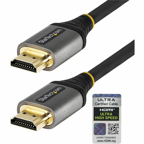 StarTech.com 20in (50cm) HDMI 2.1 Cable, Certified Ultra High Speed HDMI Cable 48Gbps, 8K 60Hz HDR10+, 8K HDMI Cord, TV/Monitor/Display — HDMM21V50CM