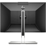HP E24mv G4 24" Class Webcam Full HD LCD Monitor - 16:9 - Black, Silver — 169L0AA#ABA