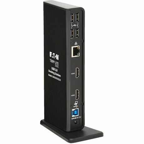 Eaton Tripp Lite Series USB-A / USB-C Dual Display Docking Station - 1080p 60 Hz HDMI, USB 3.x (5Gbps) and USB 2.0 Hub Ports, GbE — U442-DOCK22-B