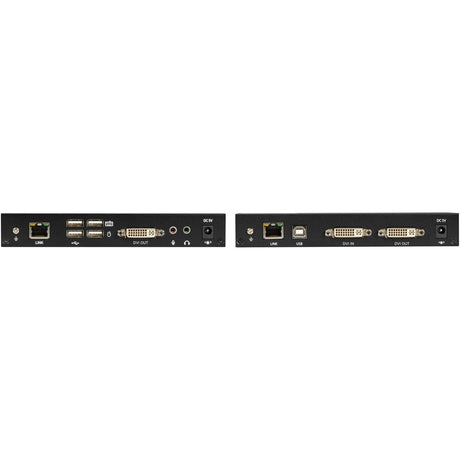 Black Box KVX Series KVM Extender Kit over CATx - DVI-D, USB 2.0, Serial, Audio, Local Video — KVXLC-100-R2