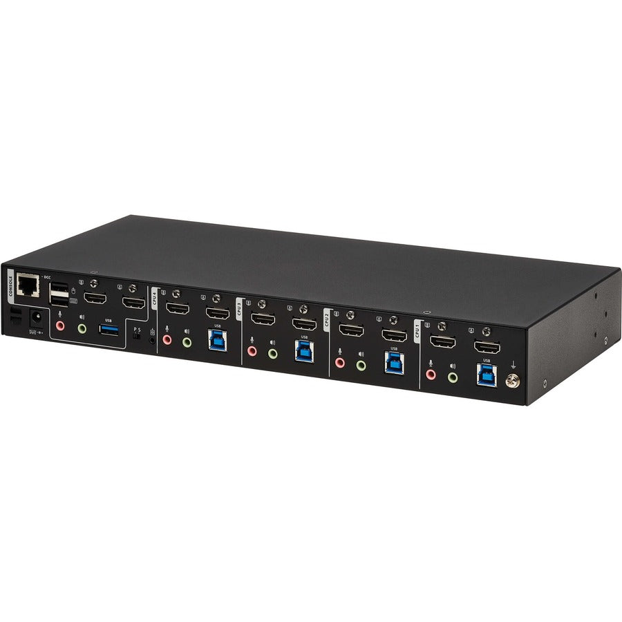 Eaton Tripp Lite Series 4-Port HDMI Dual-Display KVM Switch - 4K 60 Hz, USB 3.2 Gen 1, HDCP 2.2, USB Sharing — B006-HD2UA4