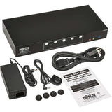 Eaton Tripp Lite Series 4-Port HDMI Dual-Display KVM Switch - 4K 60 Hz, USB 3.2 Gen 1, HDCP 2.2, USB Sharing — B006-HD2UA4