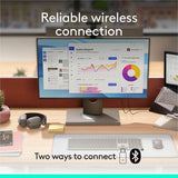 Logitech Zone Vibe Wireless Bluetooth&reg; headphones with USB receiver and noise-canceling mic — 981-001156