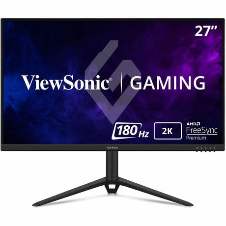 ViewSonic VX2728J-2K 27 Inch 1440p IPS Gaming Monitor with 180Hz, 0.5ms, FreeSync Premium, NVIDIA G-Sync Compatible, Advanced Ergonomics, HDMI, and DisplayPort Inputs — VX2728J-2K