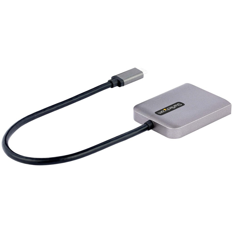 StarTech.com USB-C to Dual DisplayPort 1.4 Adapter, USB Type-C Multi-Monitor MST Hub, Dual 5K 60Hz DP Display Extender / Splitter, Windows — MST14CD122DP