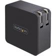 StarTech.com USB C Wall Charger, 60W PD with 6ft/2m Cable, Portable USB Type C Laptop Charger, Universal Adapter, USB IF/ETL Certified — WCH1CBK
