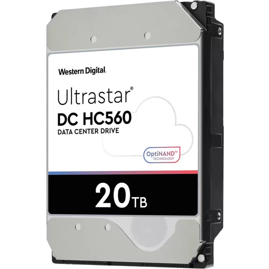 WD Ultrastar DC HC560 WUH722020BL5204 20 TB Hard Drive - 3.5" Internal - SAS (12Gb/s SAS) — 0F38652