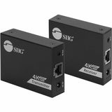 SIIG 4K60Hz HDMI over Cat6 Extender with Loopout & IR - 50m- HDMI Extender- Auto Downscaling — CE-H27K11-S1