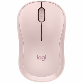 Logitech M240 Silent Bluetooth Mouse, Wireless, Compact, Portable, Smooth Tracking, Rose — 910-007117