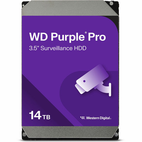 WD Purple Pro WD142PURP 14 TB Hard Drive - Internal - SATA — WD142PURP