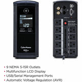 CyberPower CP850AVRLCD Intelligent LCD UPS Systems — CP850AVRLCD