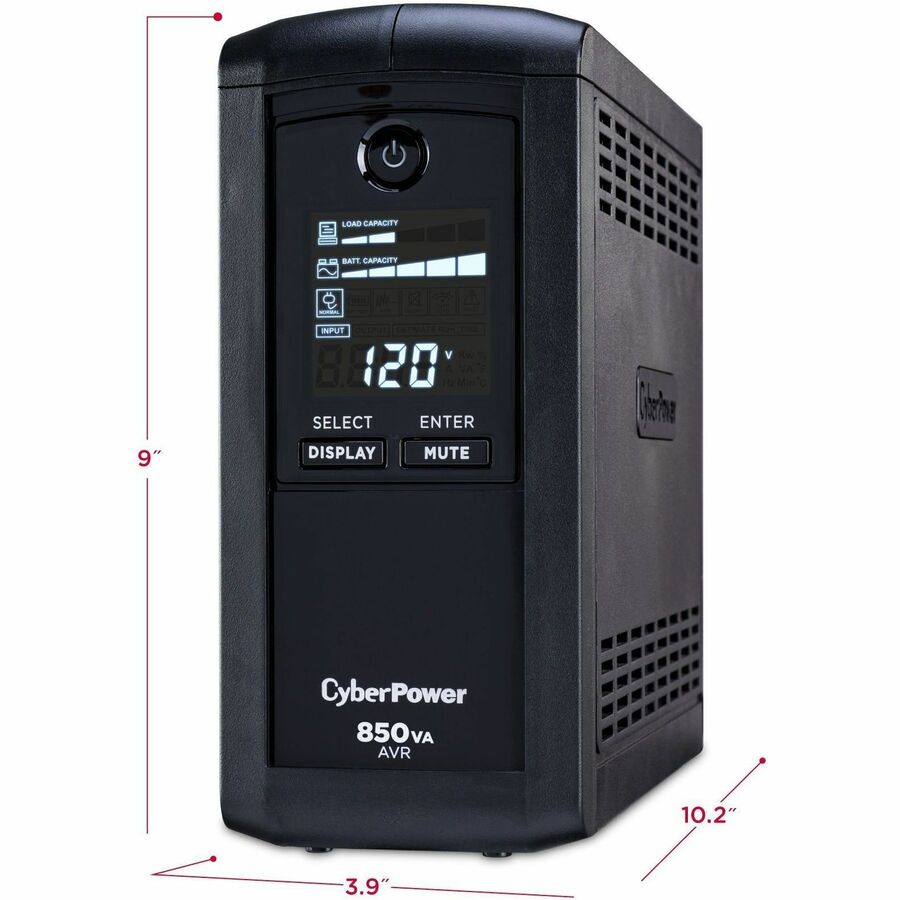 CyberPower CP850AVRLCD Intelligent LCD UPS Systems — CP850AVRLCD